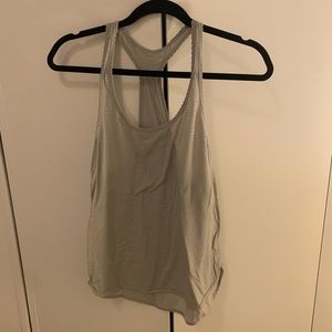 Lulu Lemon Light Grey Top